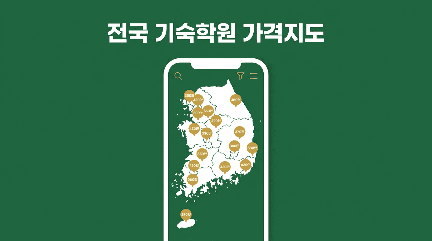 [SN Data Lab] 전국 기숙학원 가격 지도: 개발자가 답답해서 직접만들었어요.