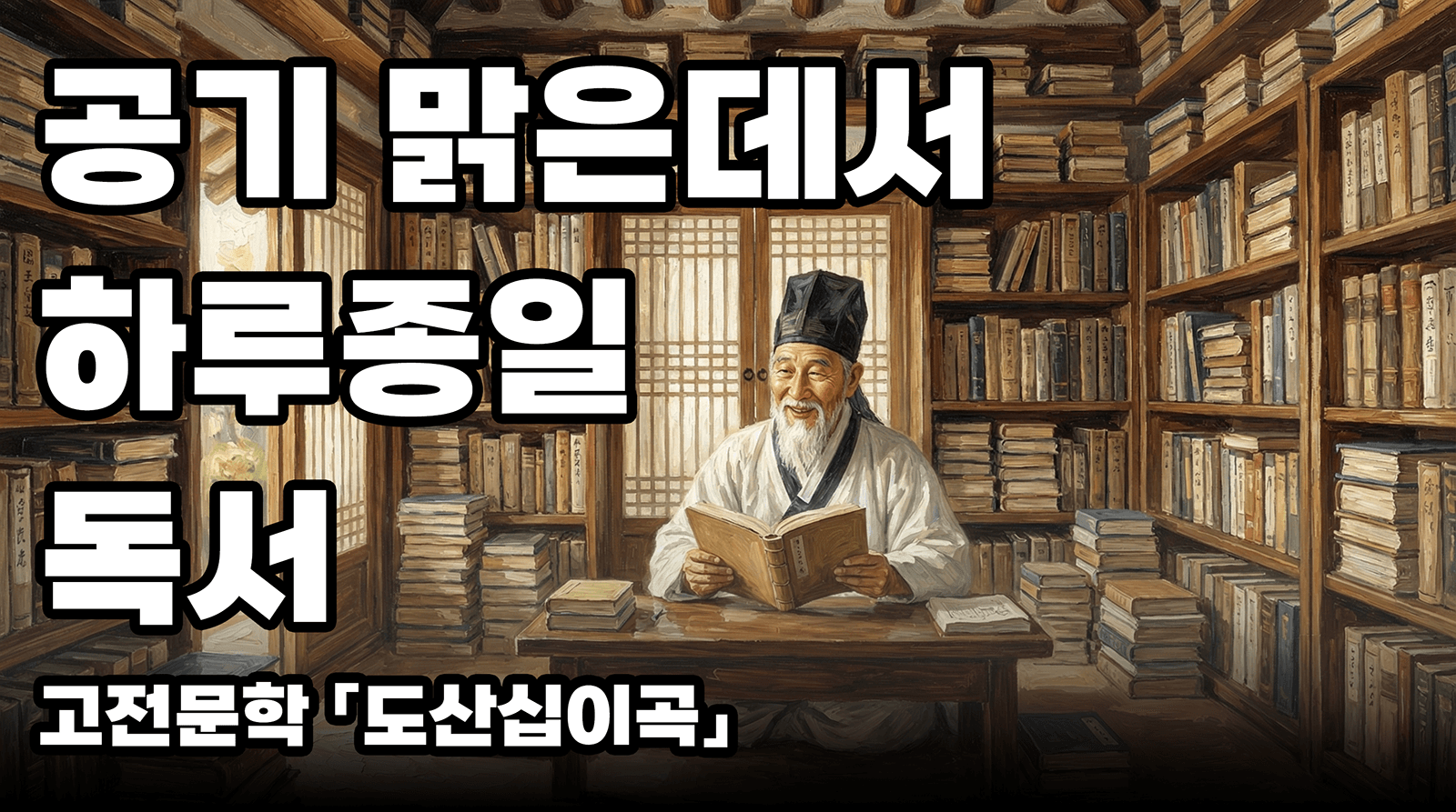 친구들 중에 이런 휴가 좋아하는 친구 꼭 하나씩은 있다
(고등 고전문학 「도산십이곡」)