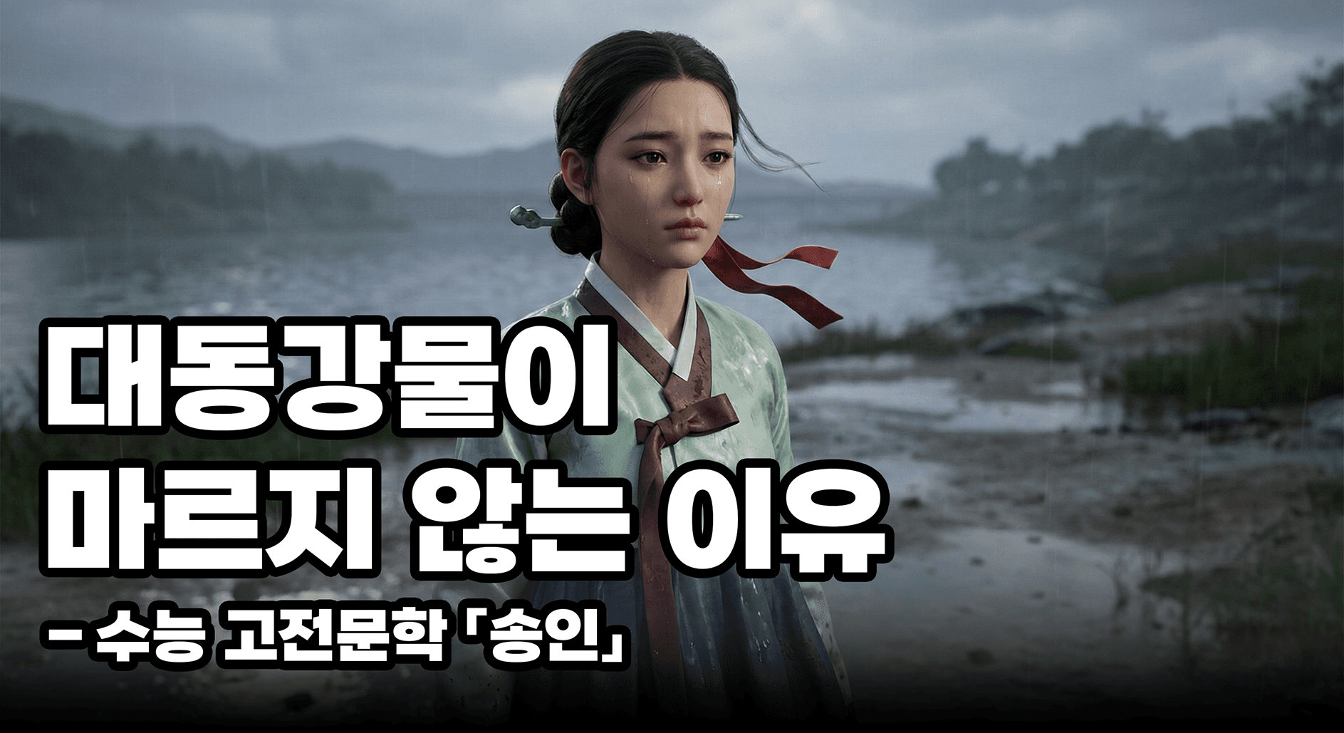 [수능 주요 고전문학 「송인」 해석] 이별을 끝내지 않기로 했다