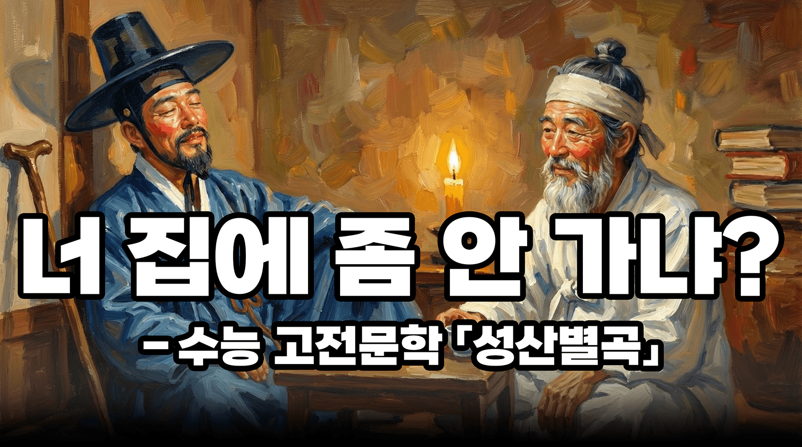 [수능 주요 고전문학 「성산별곡」 해석] 당숙이자 친구님 난 당신의 이 신선 같은 삶이 너무 부럽소