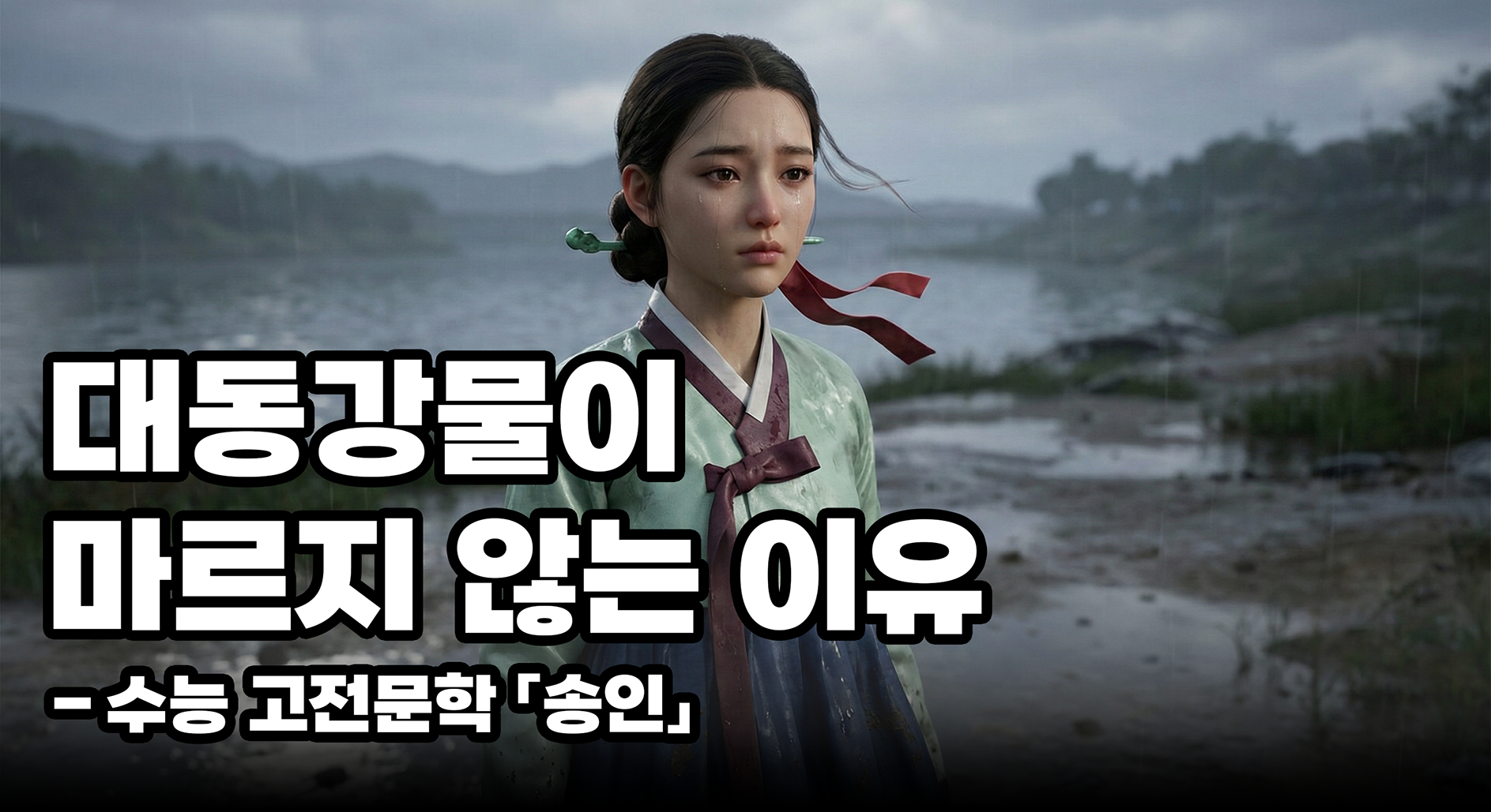 [수능 주요 고전문학 「송인」 해석] 이별을 끝내지 않기로 했다